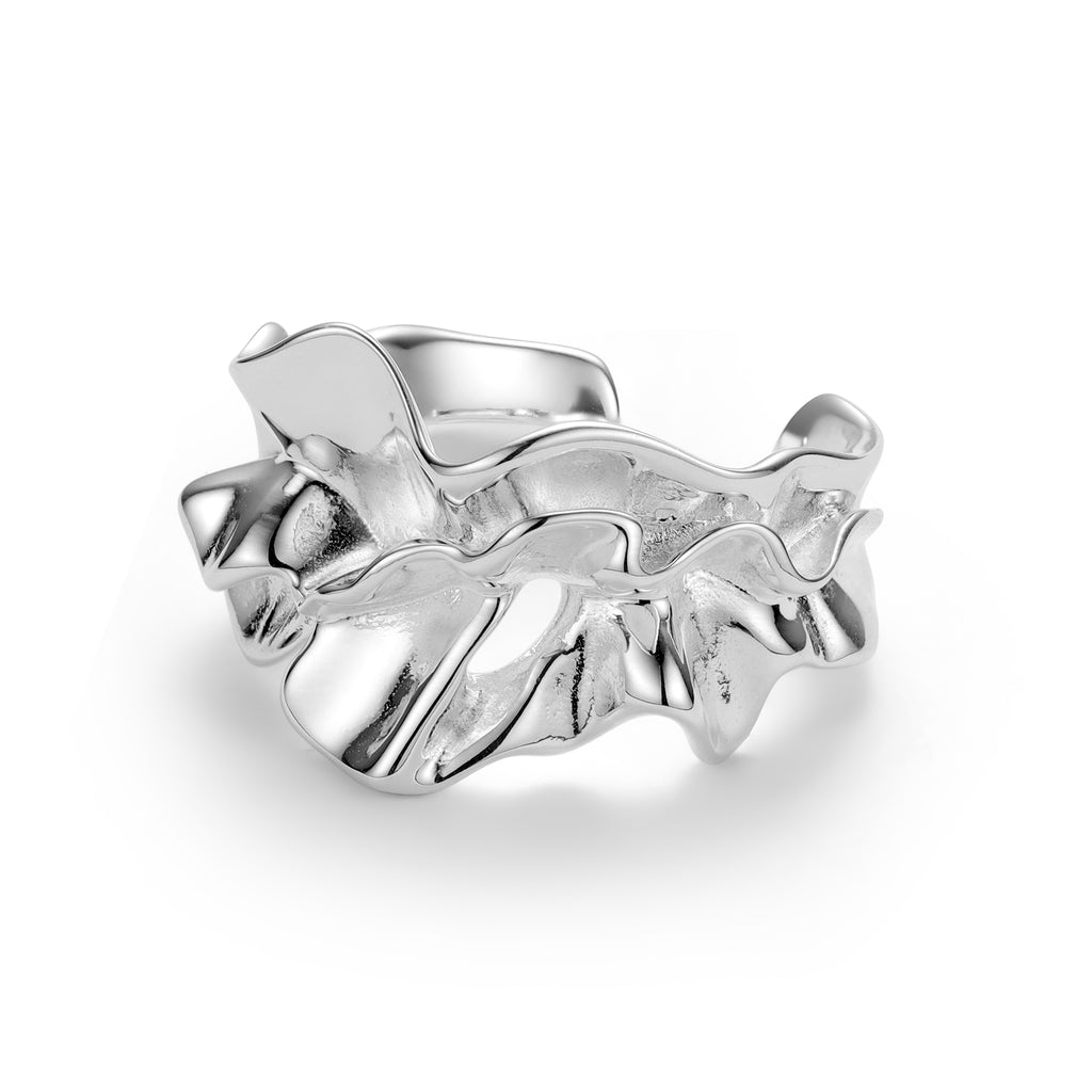 Flow Sterling Silver Ring