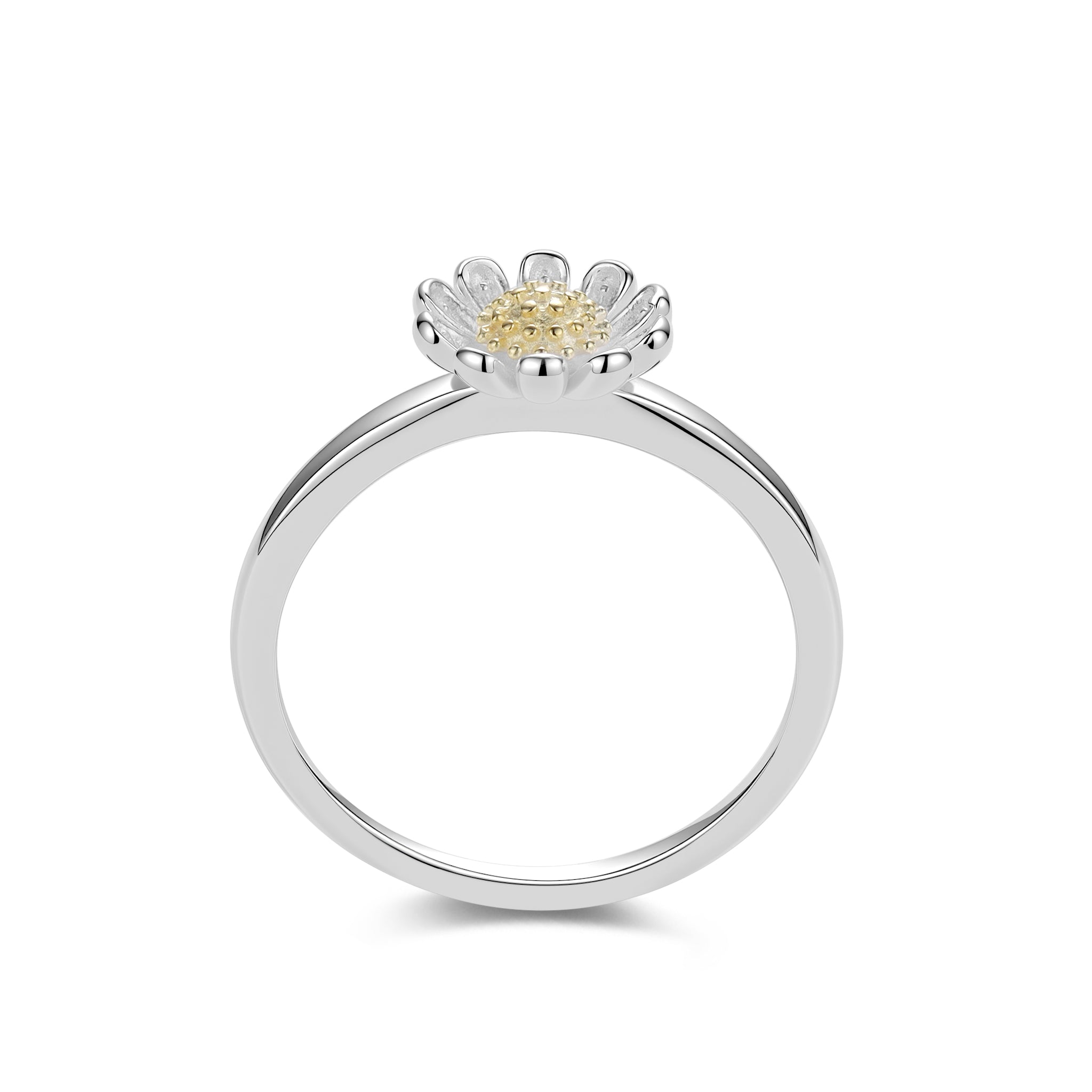 Silver Bloom Sterling Flower Ring