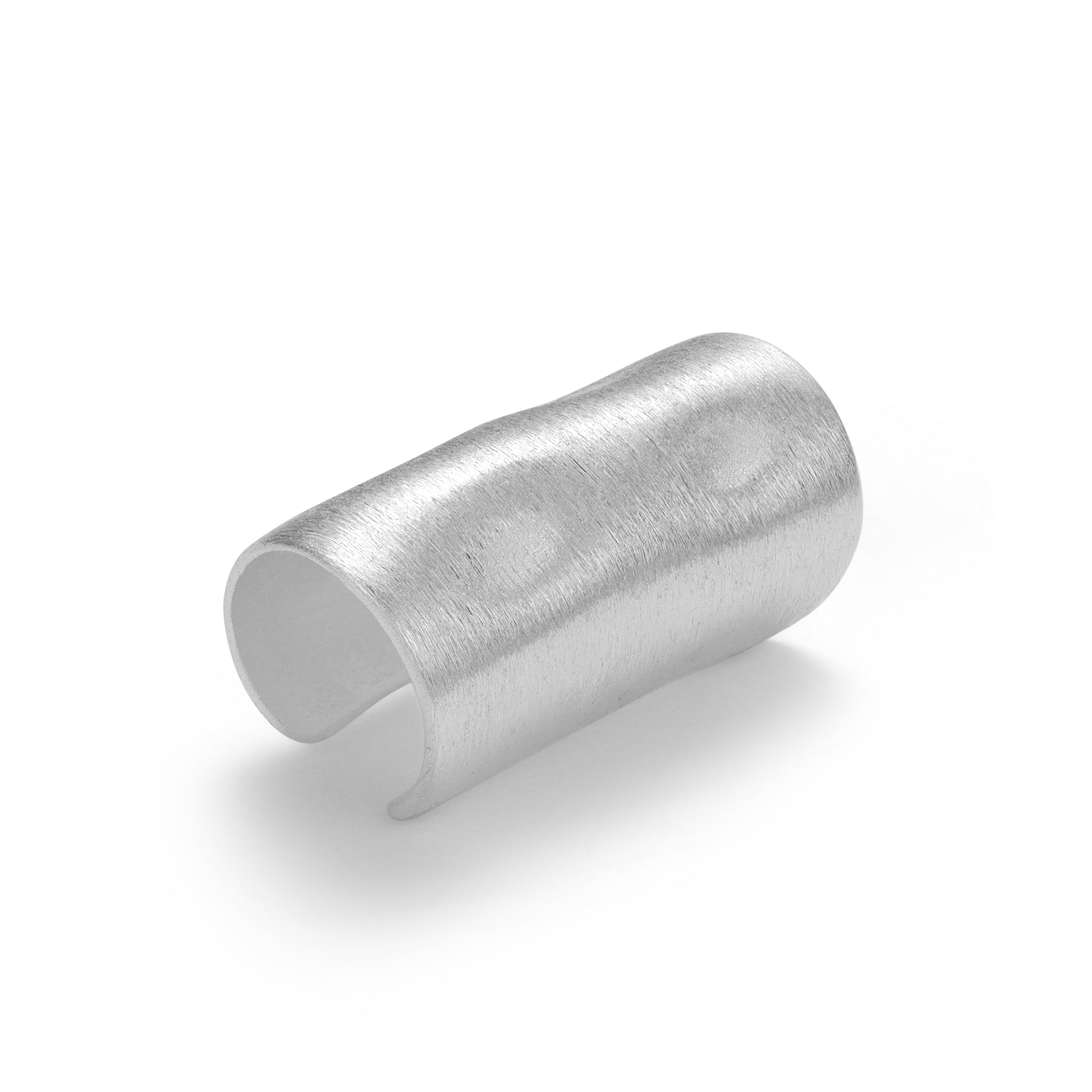 Waveform Silver Ear Cuff