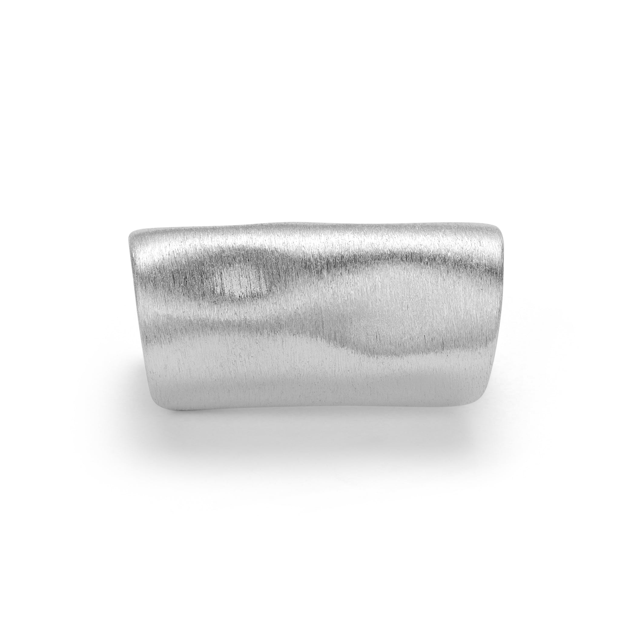 Waveform Silver Ear Cuff