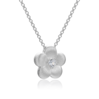 Dawn Blossom Silver Necklace