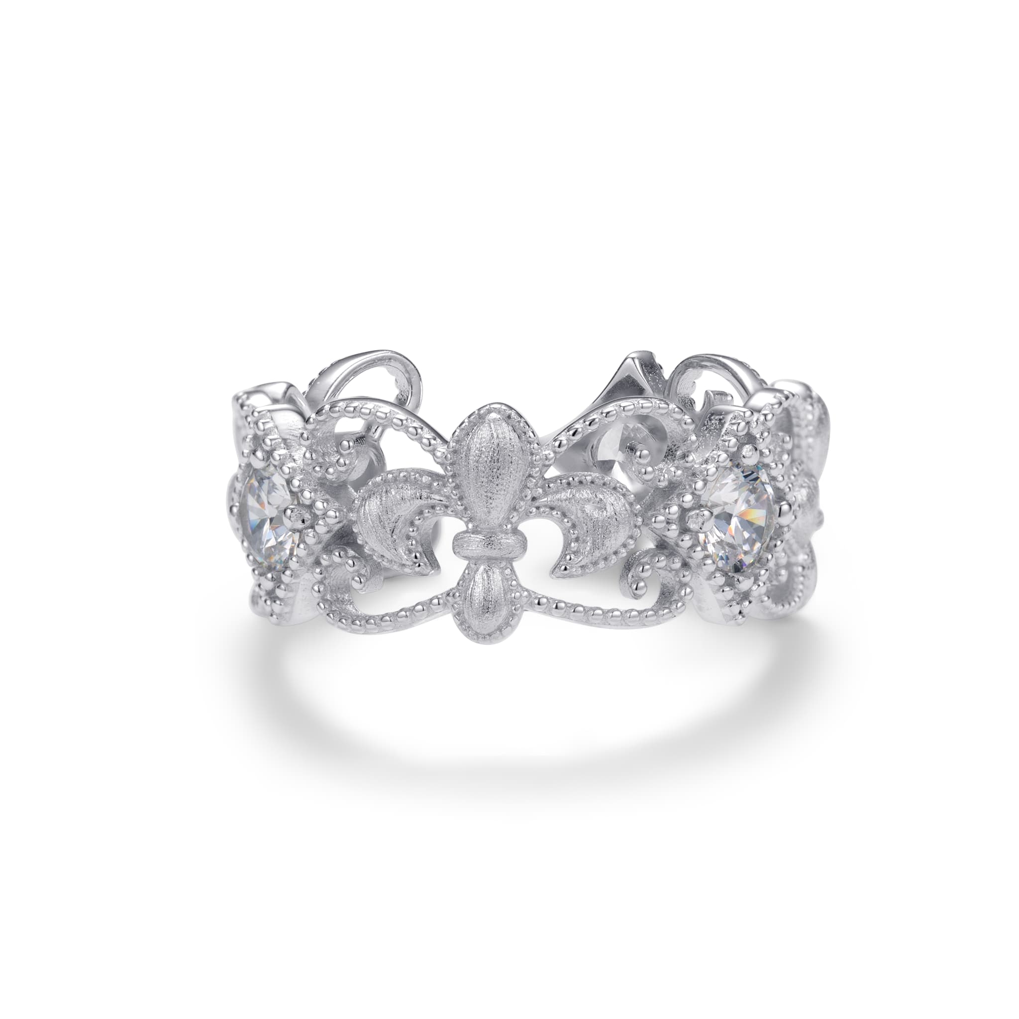 Lumi Crestline Silver Ring