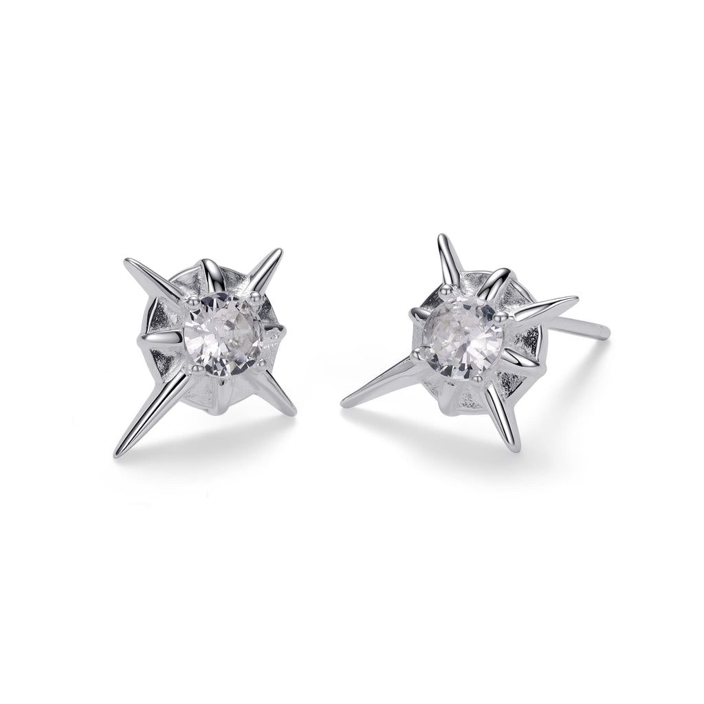 North Star Stud Earrings