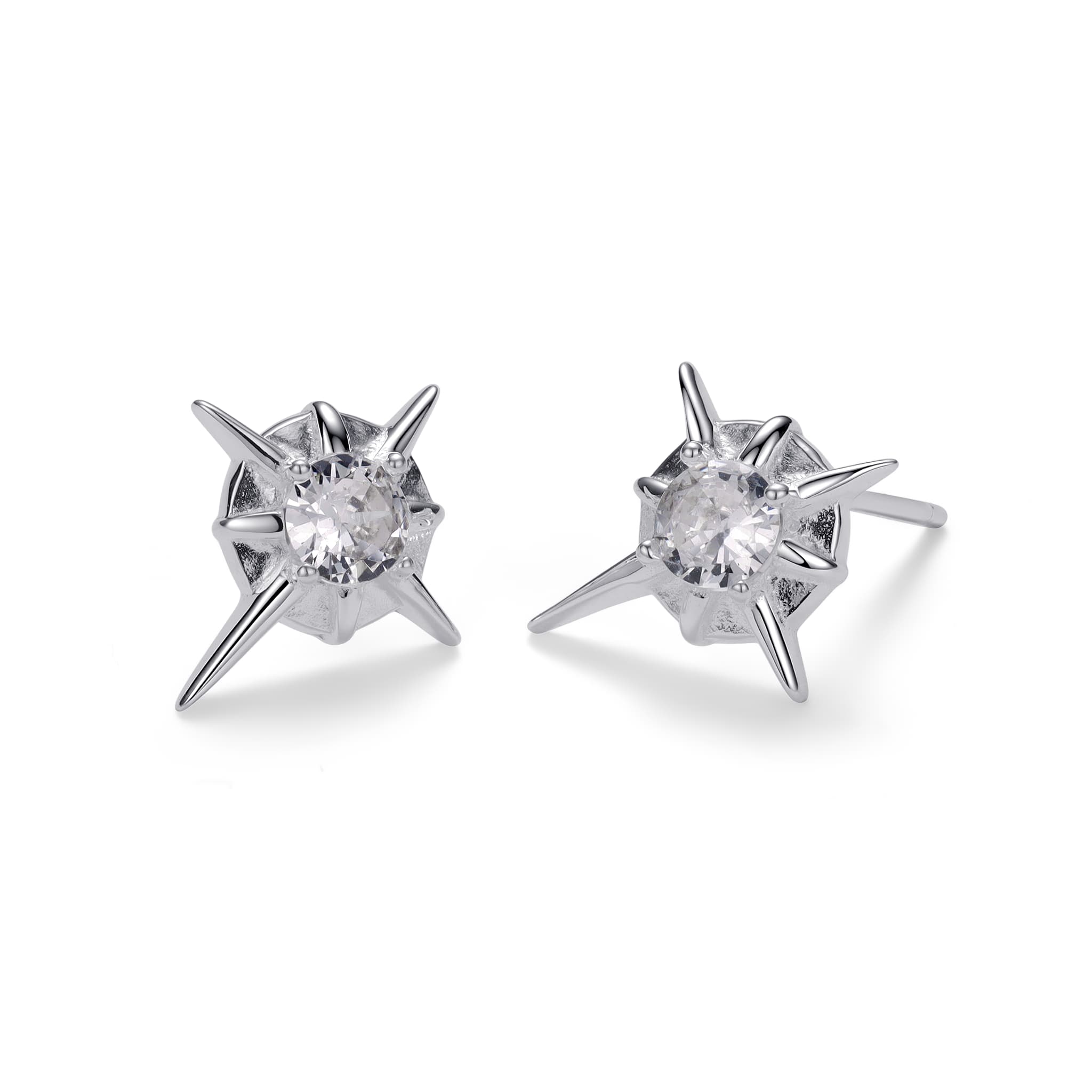 North Star Stud Earrings