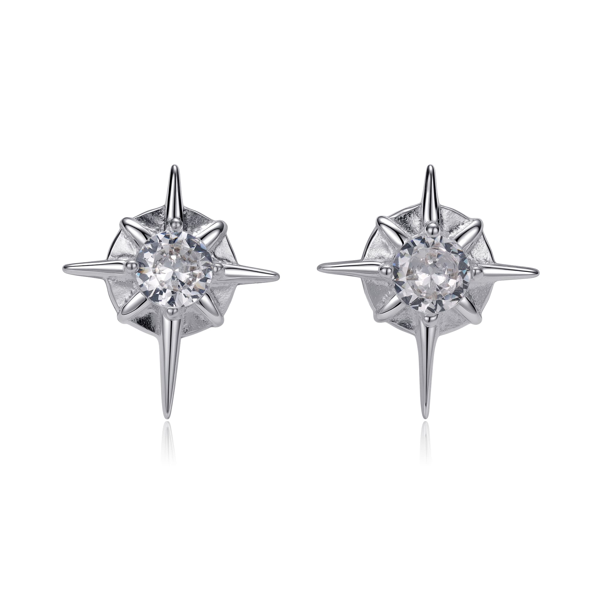 North Star Stud Earrings