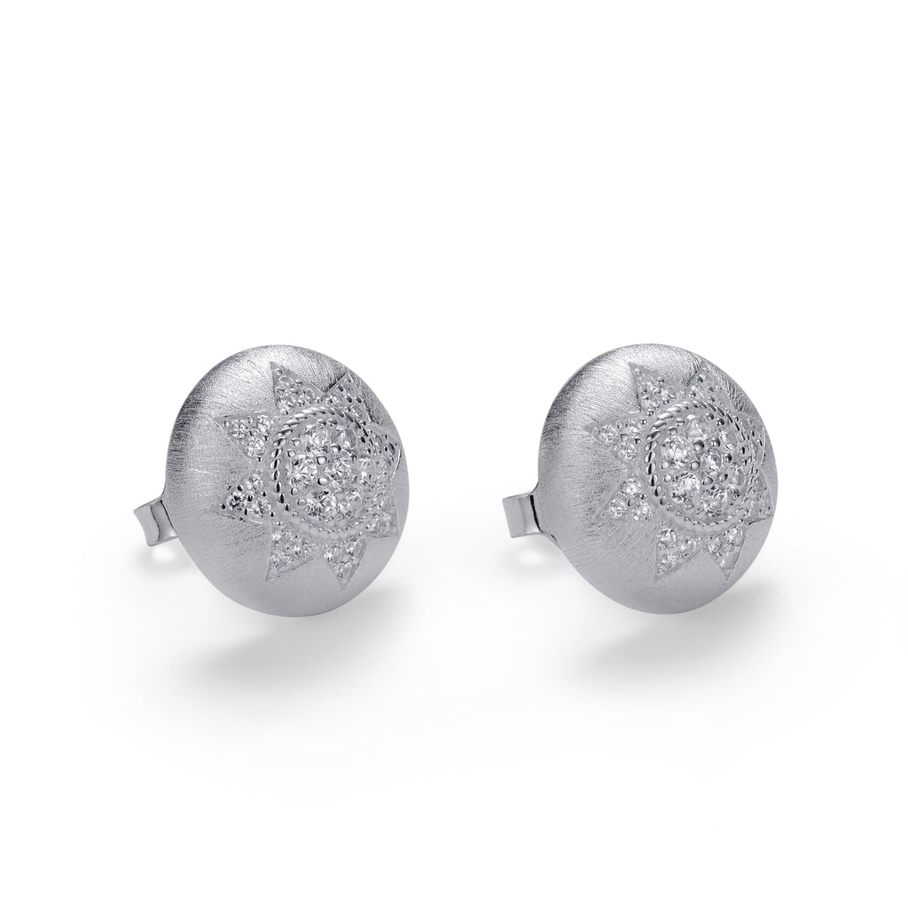 Solace Disc Studs Earrings