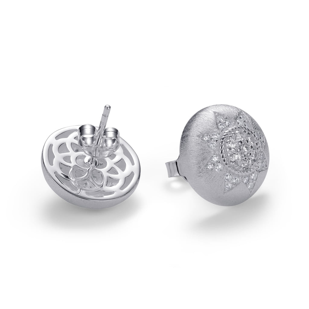 Solace Disc Studs Earrings