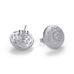 Solace Disc Studs Earrings