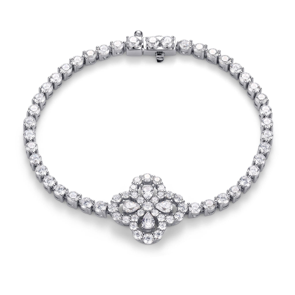 Aeris Silver Tennis Bracelet