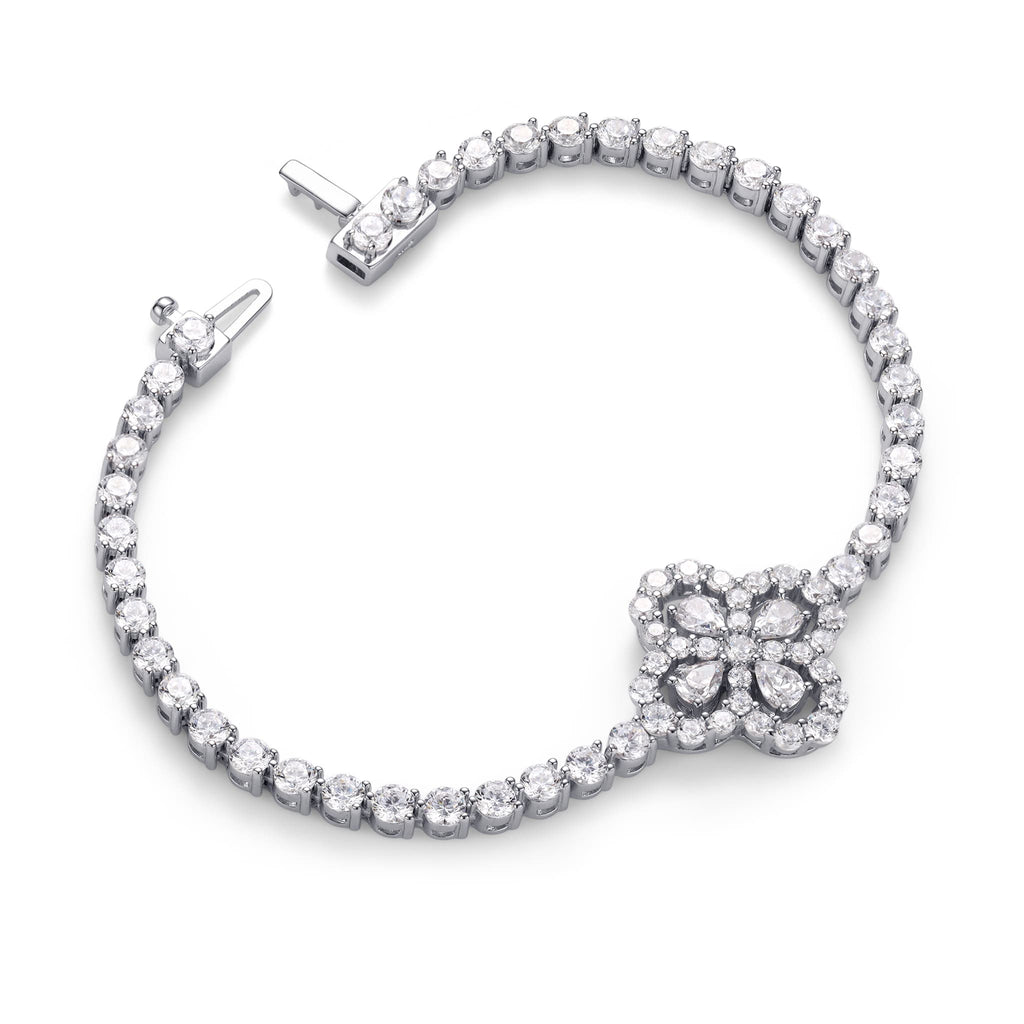 Aeris Silver Tennis Bracelet