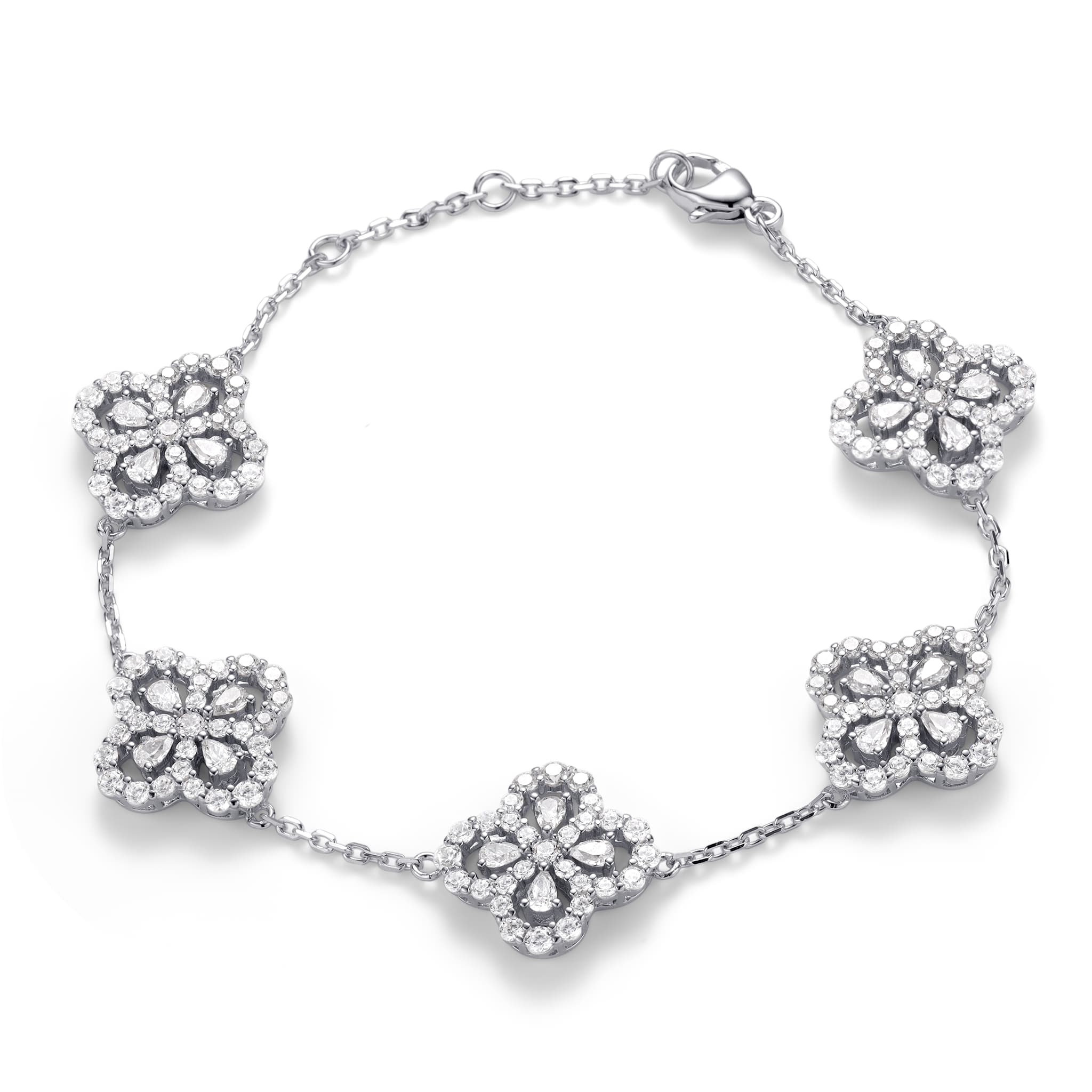Petite Orbit Silver Bracelet