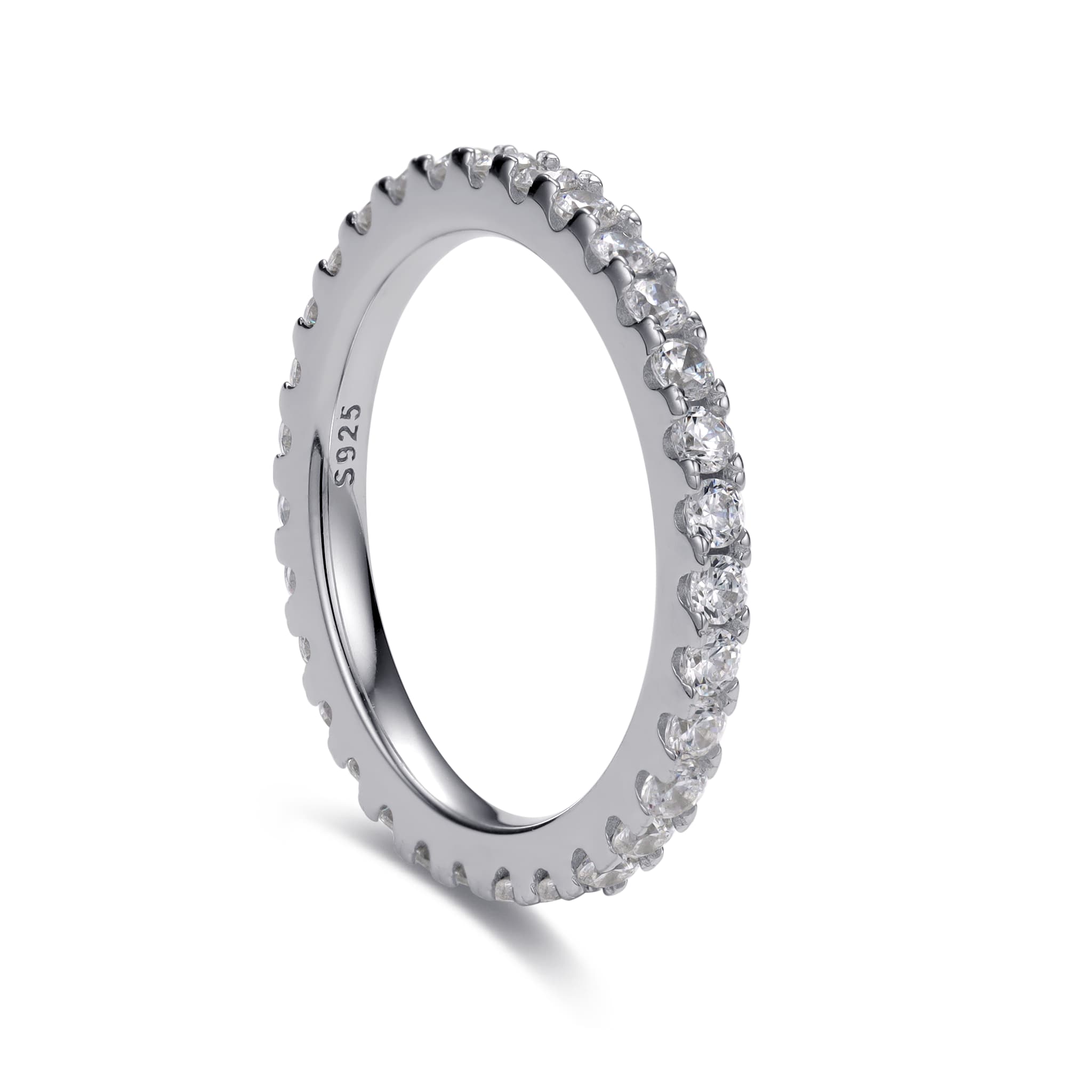 The Éclat Silver Band Ring