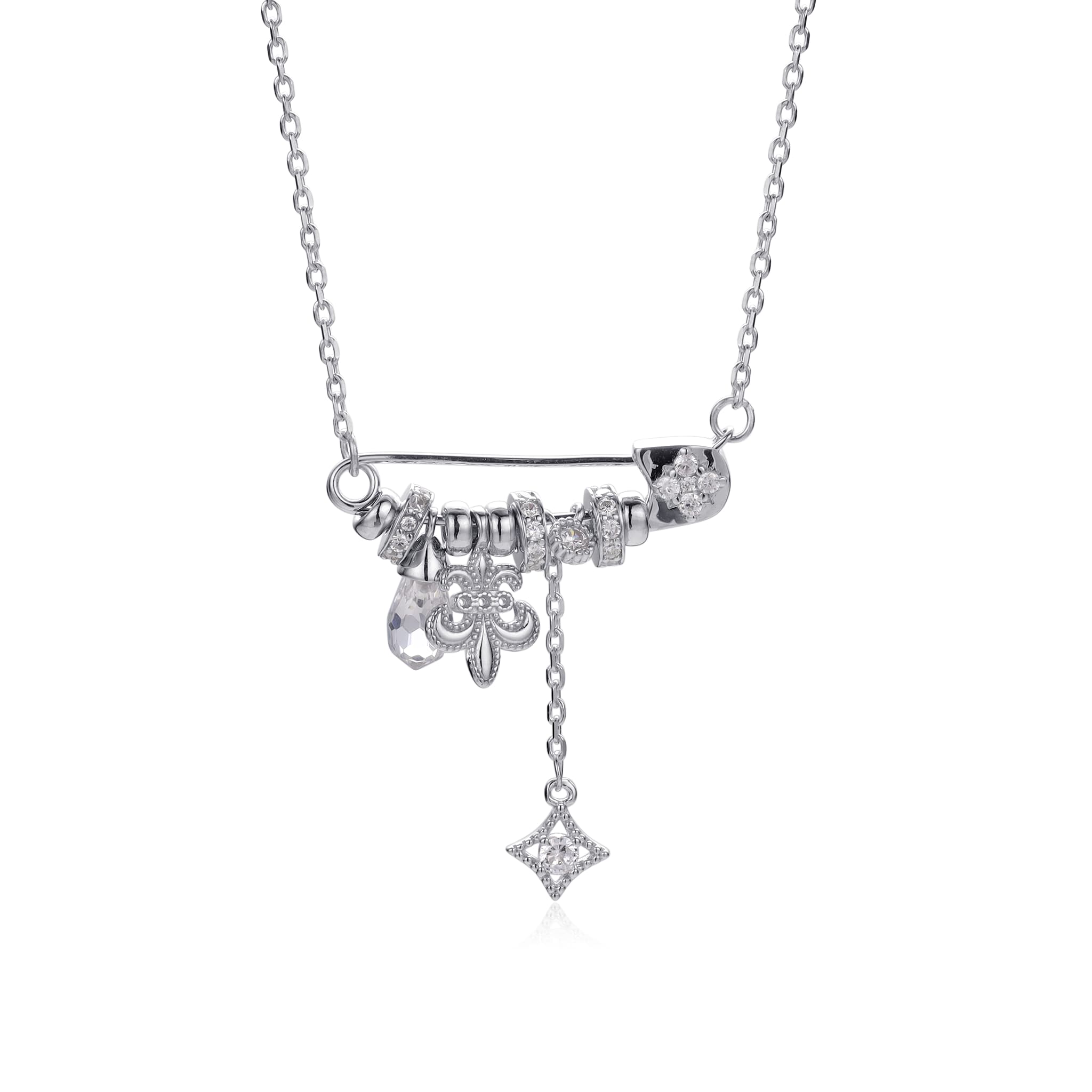 Pure Art Sterling Silver Necklace