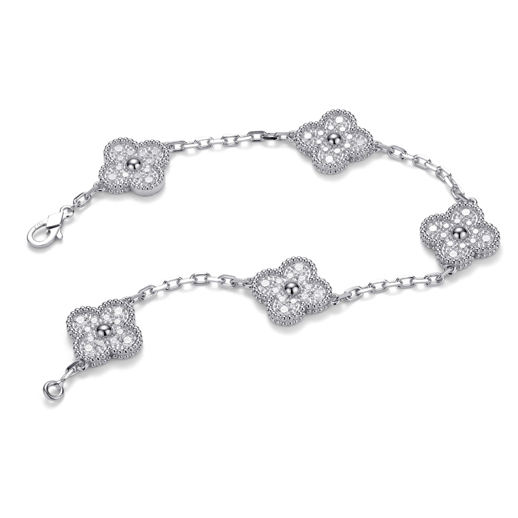 Clair Form Sterling Silver Bracelet