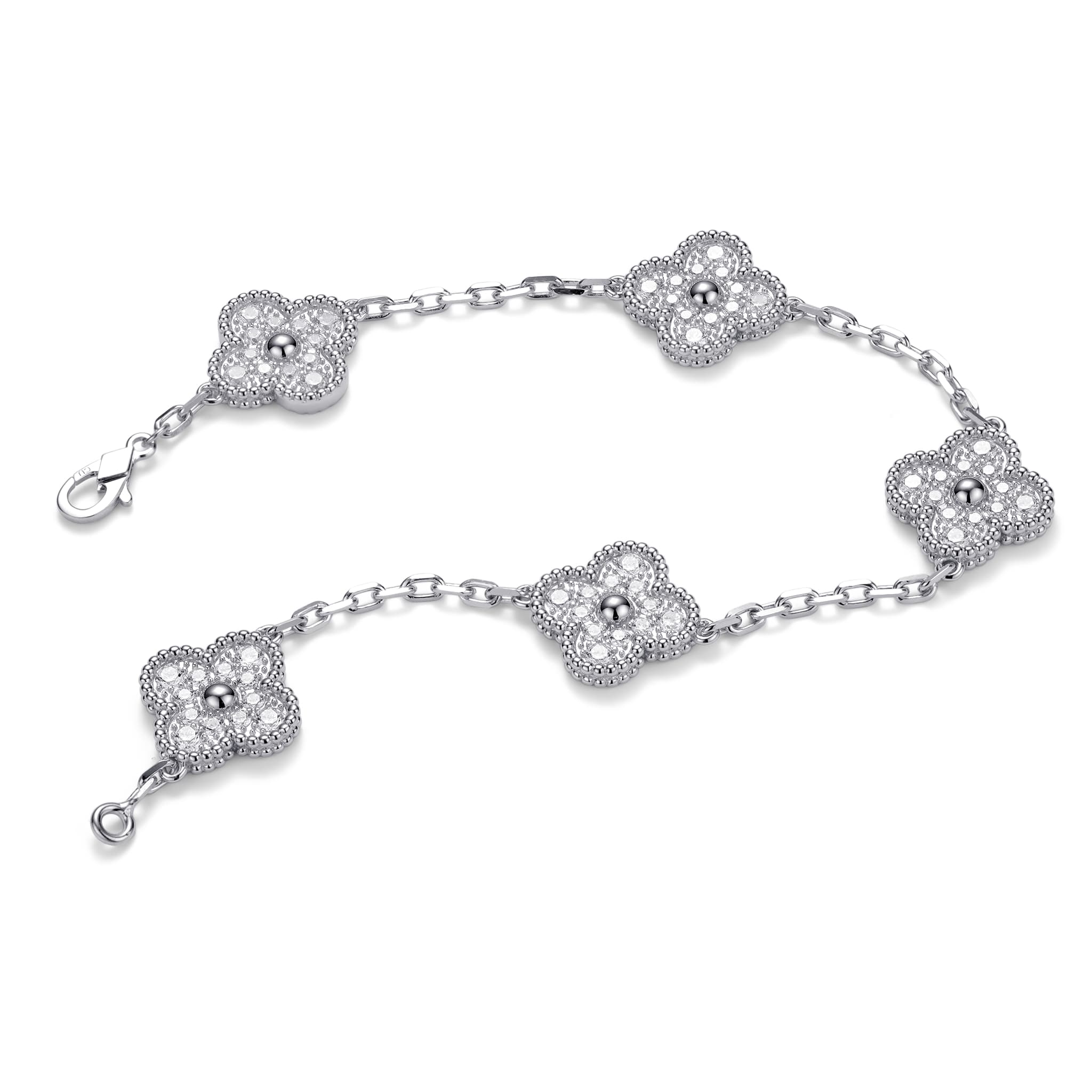 Clair Form Sterling Silver Bracelet