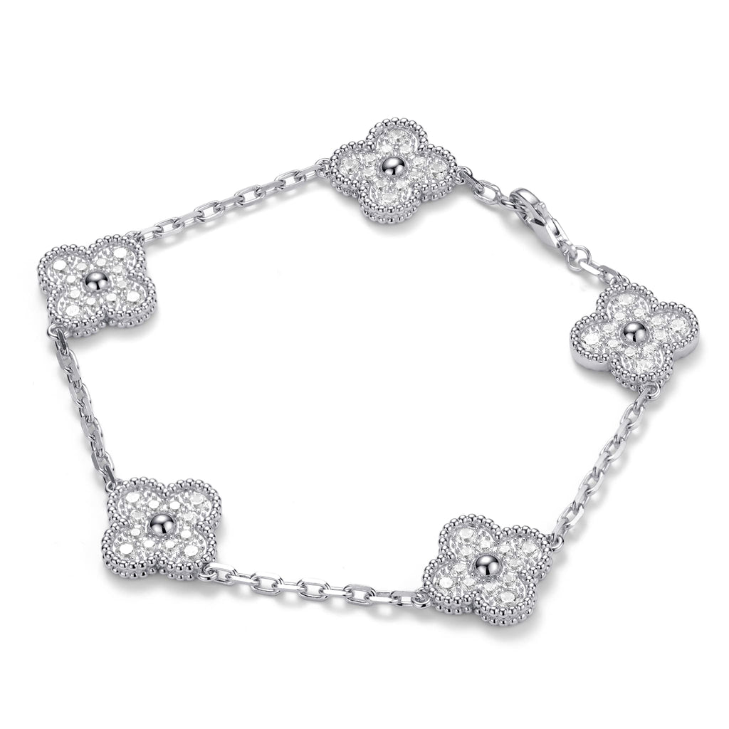 Clair Form Sterling Silver Bracelet