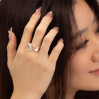 Tideform Silver Ring