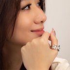 Flow Sterling Silver Ring