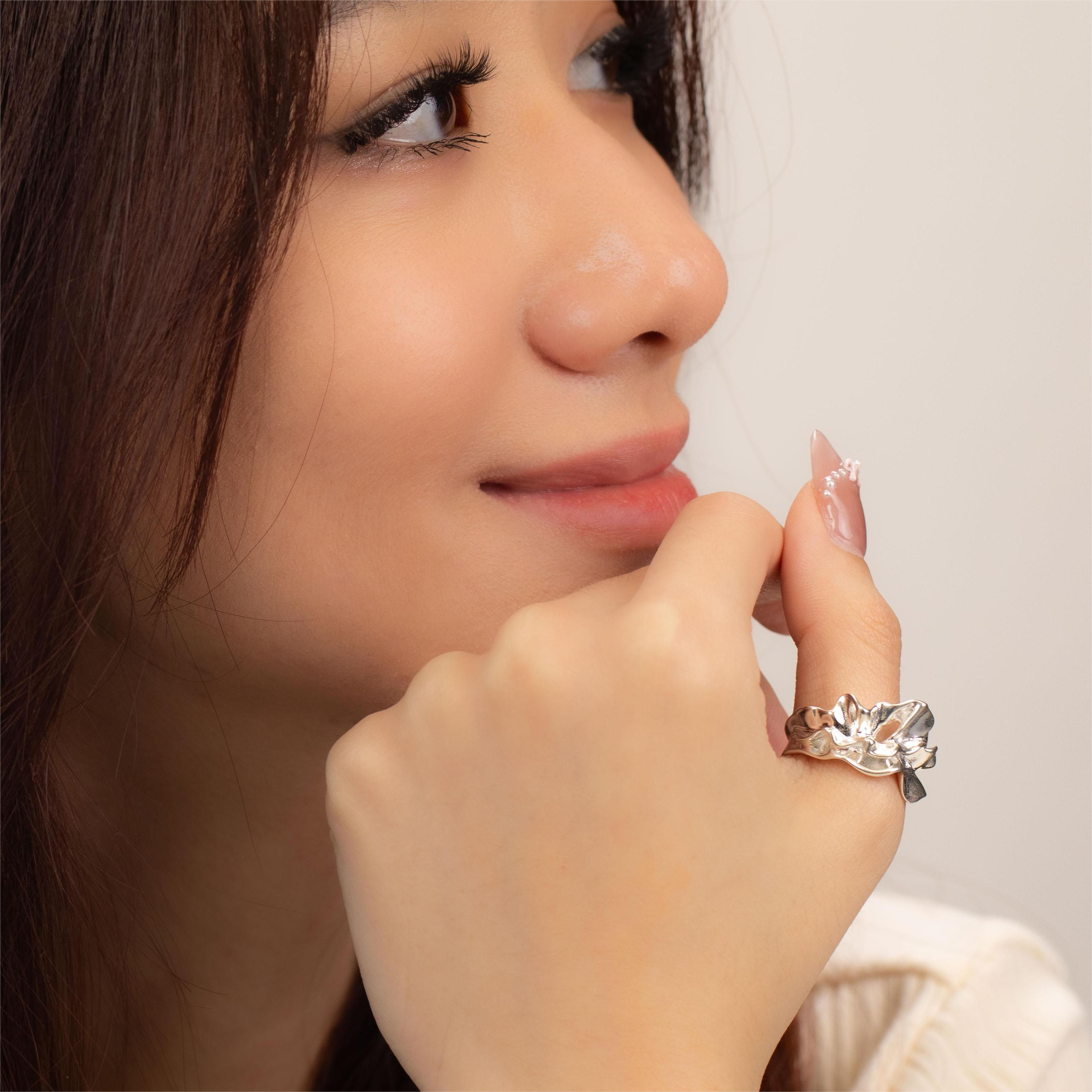 Flow Sterling Silver Ring