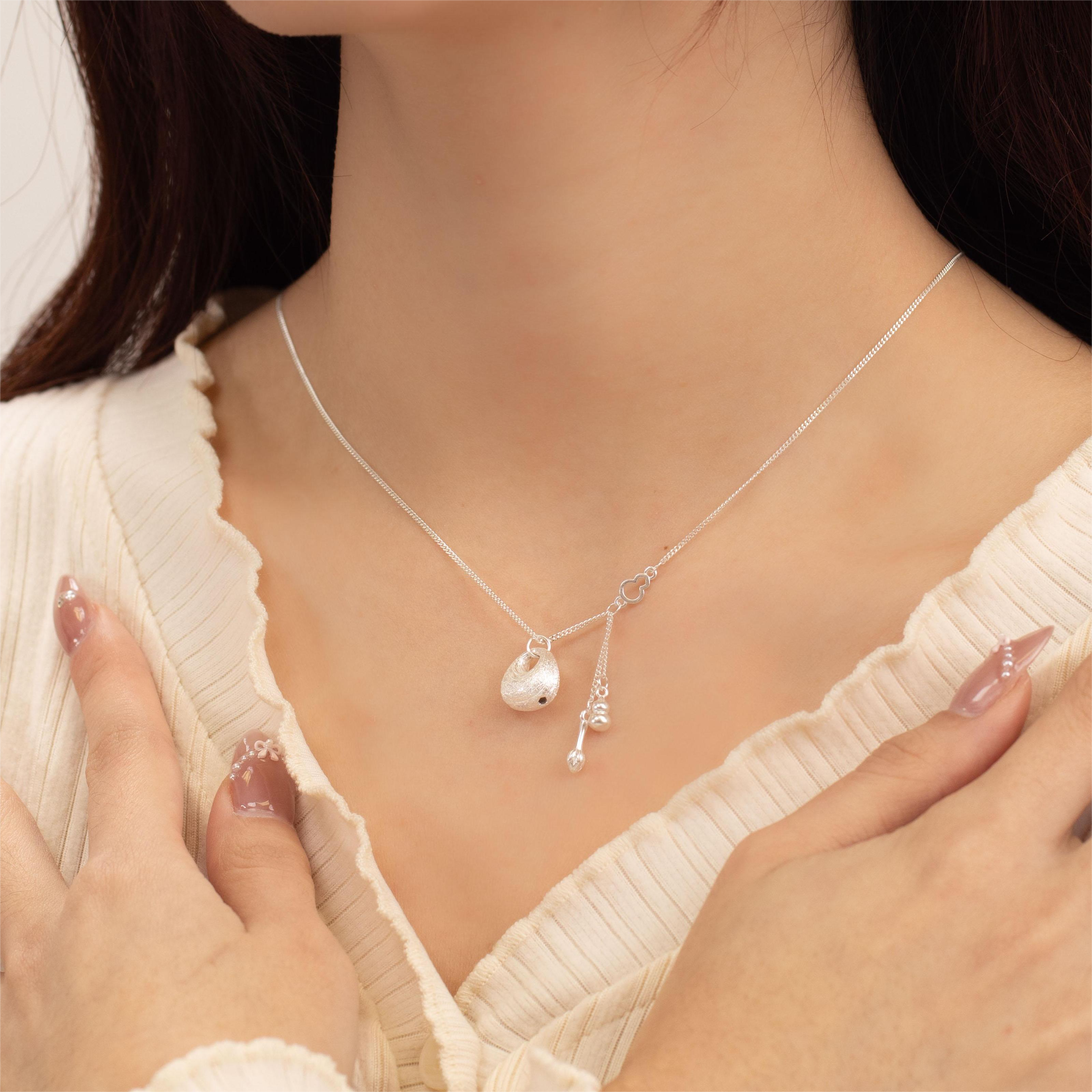 Silver Blessings Necklace